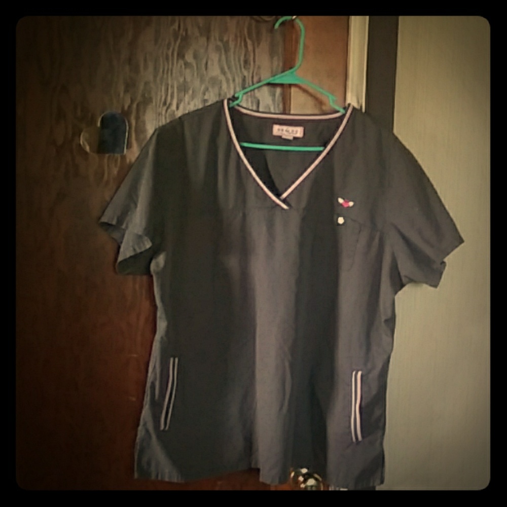Koi 3X scrub top